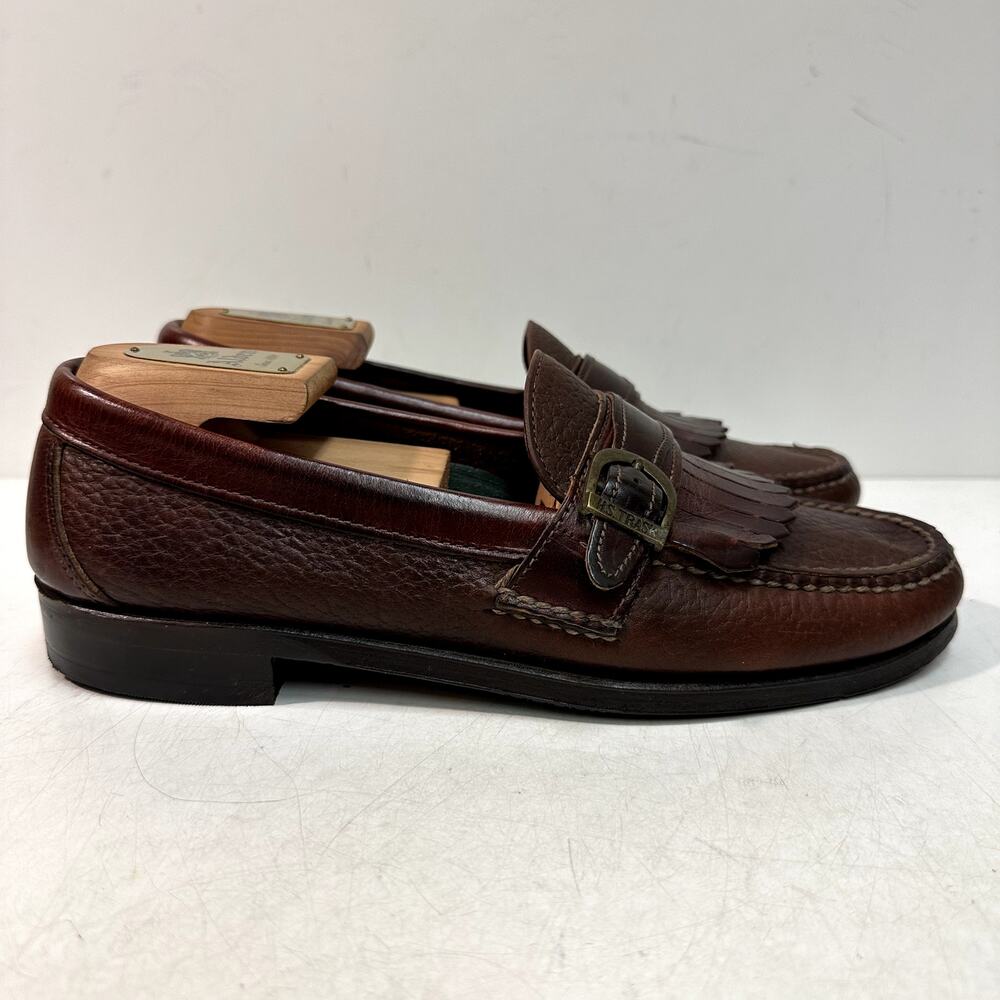 NEW HEELS Rancourt & Co. x H. S. Trask Buckle Loafer Brown Made in USA 9 D